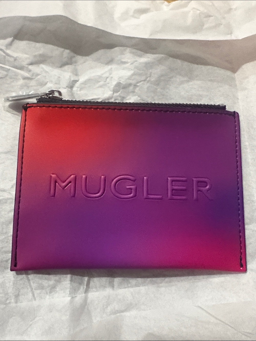 New Mugler parfum pouch/card holder